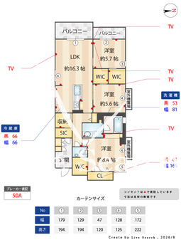 シャーメゾン夕陽丘 401 【大阪府四天王寺前夕陽ヶ丘駅】 の間取り図