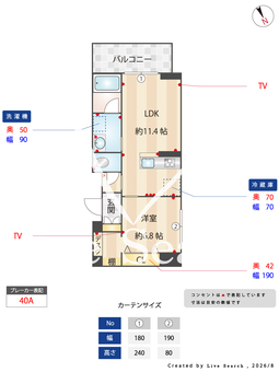 カ・ピリナ柏 305 【千葉県柏駅】 の間取り図