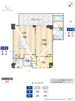 パシフィックレジデンス目黒三田 103 【東京都恵比寿駅】 の間取り図