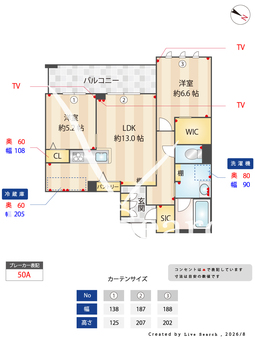 ピアチェーレ 305 【埼玉県大和田】 の間取り図