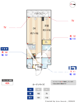 プライムネクサス大鳥居 Air court 506 【東京都大鳥居】 の間取り図