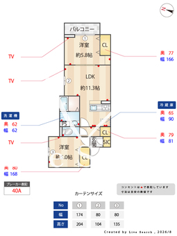 セレスティア西亀有 301 【東京都亀有駅】 の間取り図