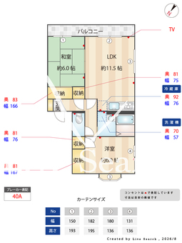メゾン芝梅 202 【神奈川県JR東海道線　辻堂駅　】 の間取り図