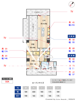 THE TENGOOD祖原Ⅱ 502 【福岡県地下鉄空港線　西新駅】 の間取り図