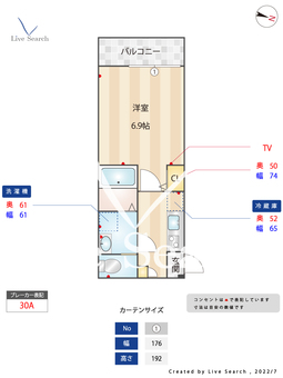 ラウレアセカンド 204 【千葉県勝田台駅】 の間取り図
