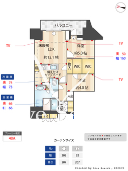 プラウド文京千駄木 305 【東京都千駄木駅】 の間取り図