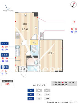 ドミトリィ薬院南 101 【福岡県薬院駅】 の間取り図