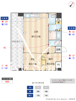 Laughter　 601 【大阪府阪急千里線　吹田駅　徒歩８分】 の間取り図