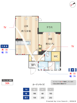サン戸田公園 102 【埼玉県戸田公園駅】 の間取り図