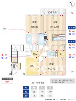 D-ROOM　天が岡 205 【兵庫県山陽本線　明石駅　バス所要時間27分】 の間取り図