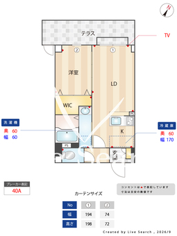 ソリティア西宮池田 101 【兵庫県JR神戸線「西宮」駅】 の間取り図