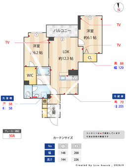 フィローザ池袋 202 【東京都要町】 の間取り図