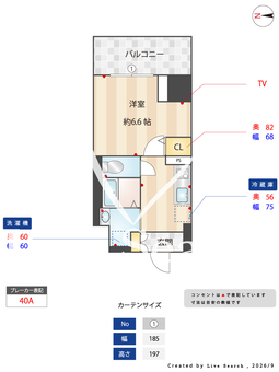 ルーチェ門真栄町 613 【大阪府門真市】 の間取り図