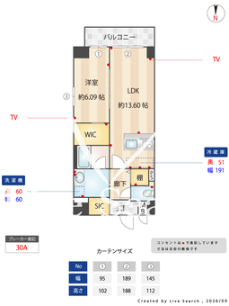 GRAN DUKE千代田aigle 1001 【愛知県鶴舞線　鶴舞駅】 の間取り図