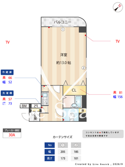 いわき6番館 1003 【福岡県博多駅】 の間取り図