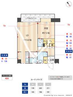 リンデス 702 【福岡県千早駅】 の間取り図