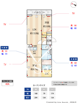 timeless A 101 【埼玉県八潮駅】 の間取り図