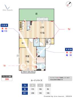J.M.フォース 101 【福岡県九産大前駅】 の間取り図