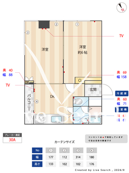 池田ビル 301 【神奈川県西横浜駅】 の間取り図