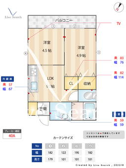 ピュア・ダイジンⅡ 201 【東京都大森町駅】 の間取り図