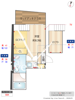 蔵奏明大前 103 【東京都明大前駅】 の間取り図