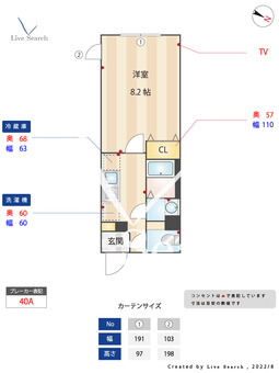 ウェルスクエアイズム駒込 208 【東京都駒込駅】 の間取り図