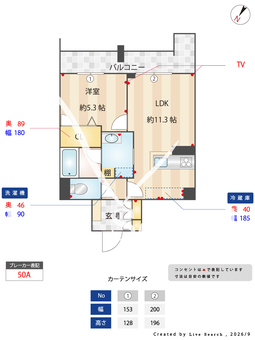 ShaMaisonANBER026 303 【福岡県箱崎駅】 の間取り図