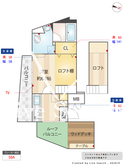 蔵奏明大前 401 【東京都明大前駅】 の間取り図