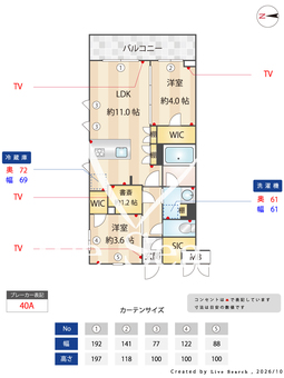 LaPerlaJiyugaoka Ⅱ 201 【東京都緑ヶ丘】 の間取り図