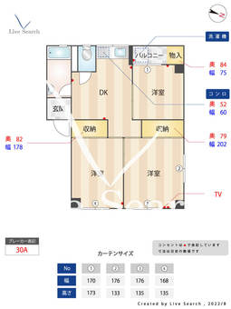王丸ビル 501 【福岡県薬院駅】 の間取り図