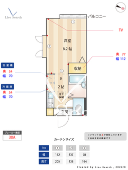 グリーンハウス 101 【東京都中目黒駅】 の間取り図