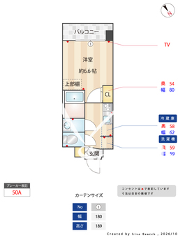 Alivis東三国 607 【大阪府東三国駅】 の間取り図