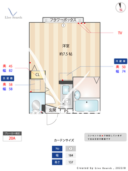 一番館 2B 【東京都西荻窪駅】 の間取り図