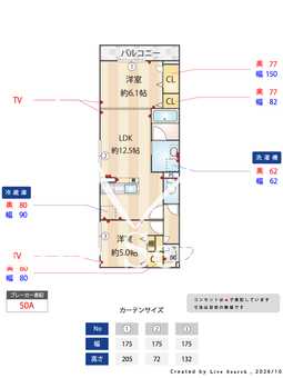 Raffine宿郷 303 【栃木県宇都宮芳賀ライト線　東宿郷駅　徒歩9分】 の間取り図