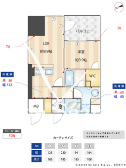 S-RESIDENCE千種belvia TOWER 509 【愛知県今池駅】 の間取り図
