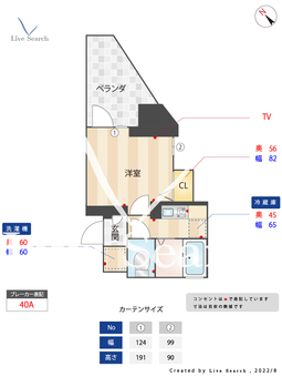 バウスクロス相模大野 1304 【神奈川県相模大野駅】 の間取り図