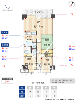 シティオ博多 803 【福岡県博多駅】 の間取り図