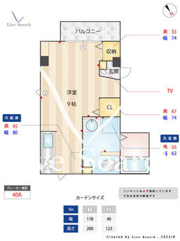 ベルネージュ 101 【東京都池袋駅】 の間取り図