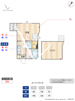 コンフォート池袋 203 【東京都下板橋駅】 の間取り図