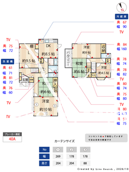 常盤町戸建 1 【神奈川県JR東海道線　辻堂駅　】 の間取り図