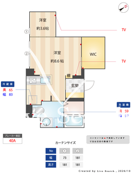 GRAN PSAEO用賀 301 【東京都用賀】 の間取り図