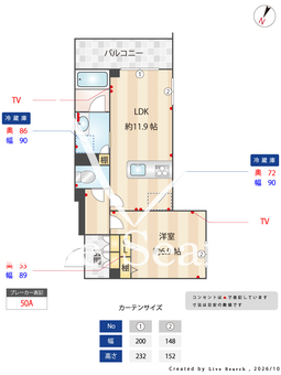 エトワールコート戸田公園 301 【埼玉県戸田公園駅】 の間取り図