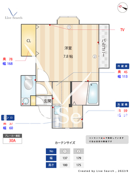 ポピーハウス 101 【福岡県七隈駅】 の間取り図
