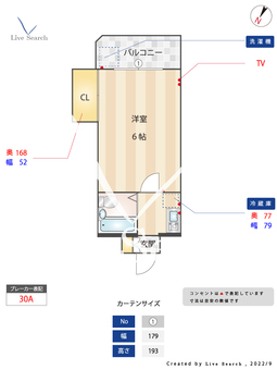 セザール第3矢向 205 【神奈川県尻手駅】 の間取り図