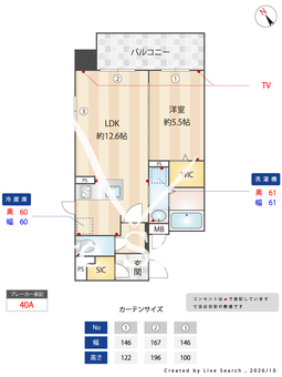 S-RESIDENCE博多駅東awesome 505 【福岡県博多駅10分】 の間取り図