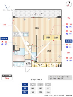 篠隈ビル 401 【福岡県高宮駅】 の間取り図
