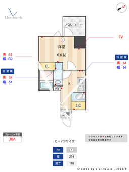 TSレジデンス北上野 1401 【東京都三ノ輪駅】 の間取り図