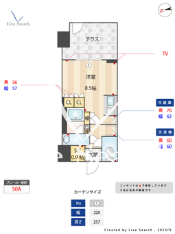 ミュプレ高田馬場 101 【東京都高田馬場駅】 の間取り図