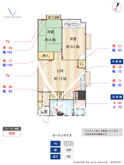 西池袋グリーンハイツ 308 【東京都要町駅】 の間取り図