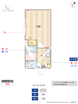 ニューライフ四ツ木 201 【東京都四ツ木駅】 の間取り図
